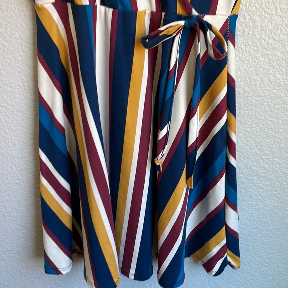 Adorable Colorful striped Dress - Picture 3 of 7